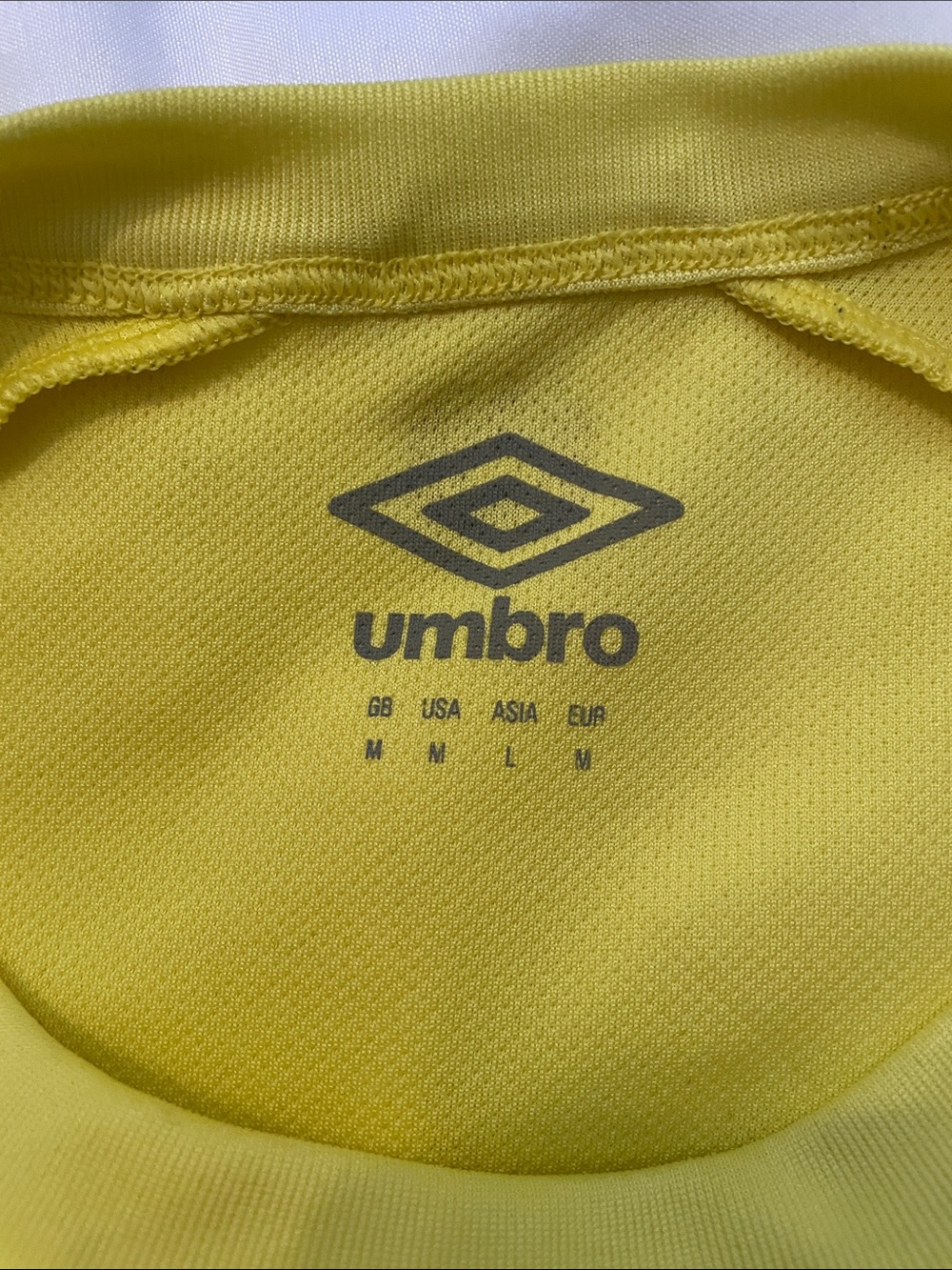 Umbro West Ham Long-Sleeve Yellow Soccer Jersey - Picture 7 of 7